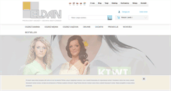 Desktop Screenshot of eldan.pl